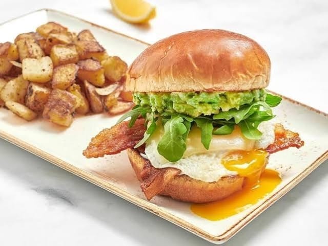 Elevated Egg Sandwich.